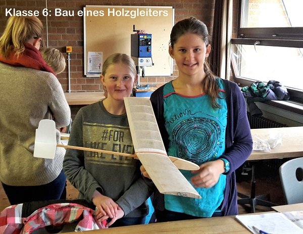 Holzgleiter Klasse 6