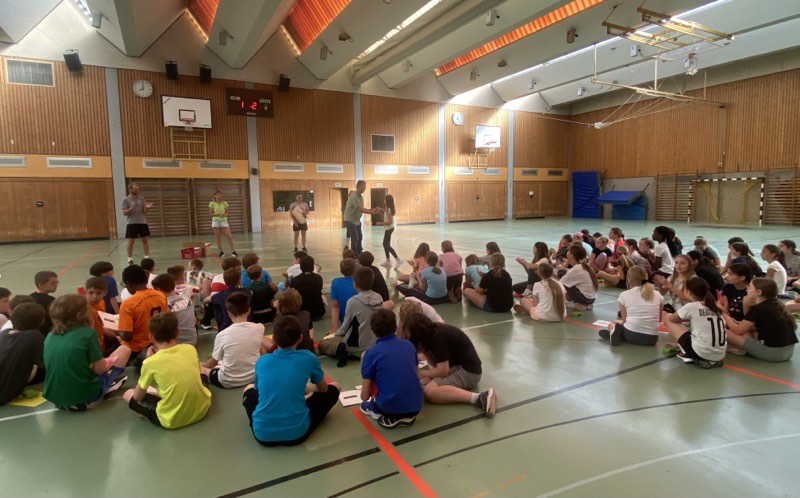 Sportabzeichen 2023 in Klasse 5