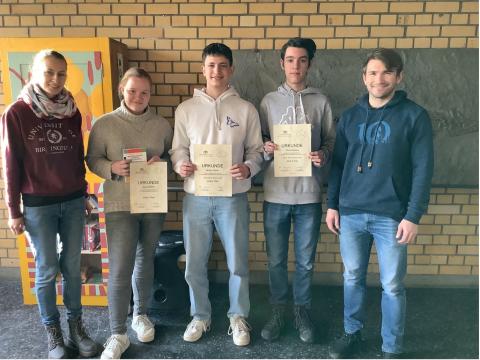 Gewinner des Landeswettbewerbs Mathematik