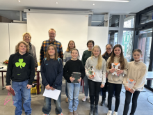 Teilnehmende des Vorlesewettbewerbs 2026